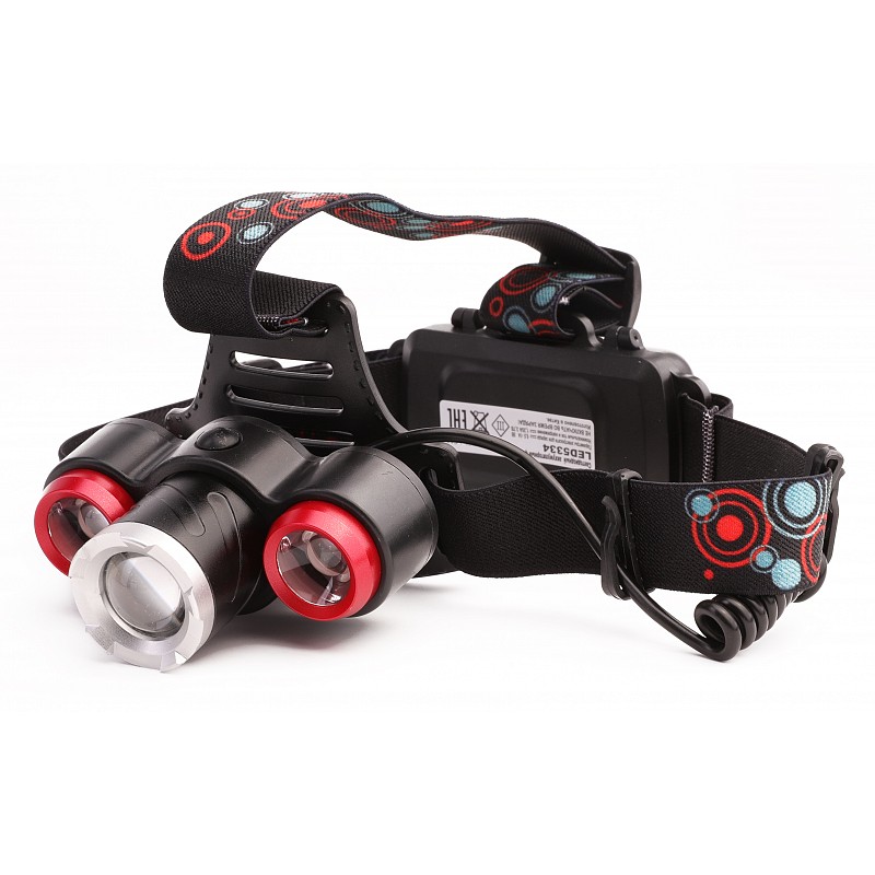 

Фонарь налобный Ultraflash LED5334 4 режима, Черный, LED5334