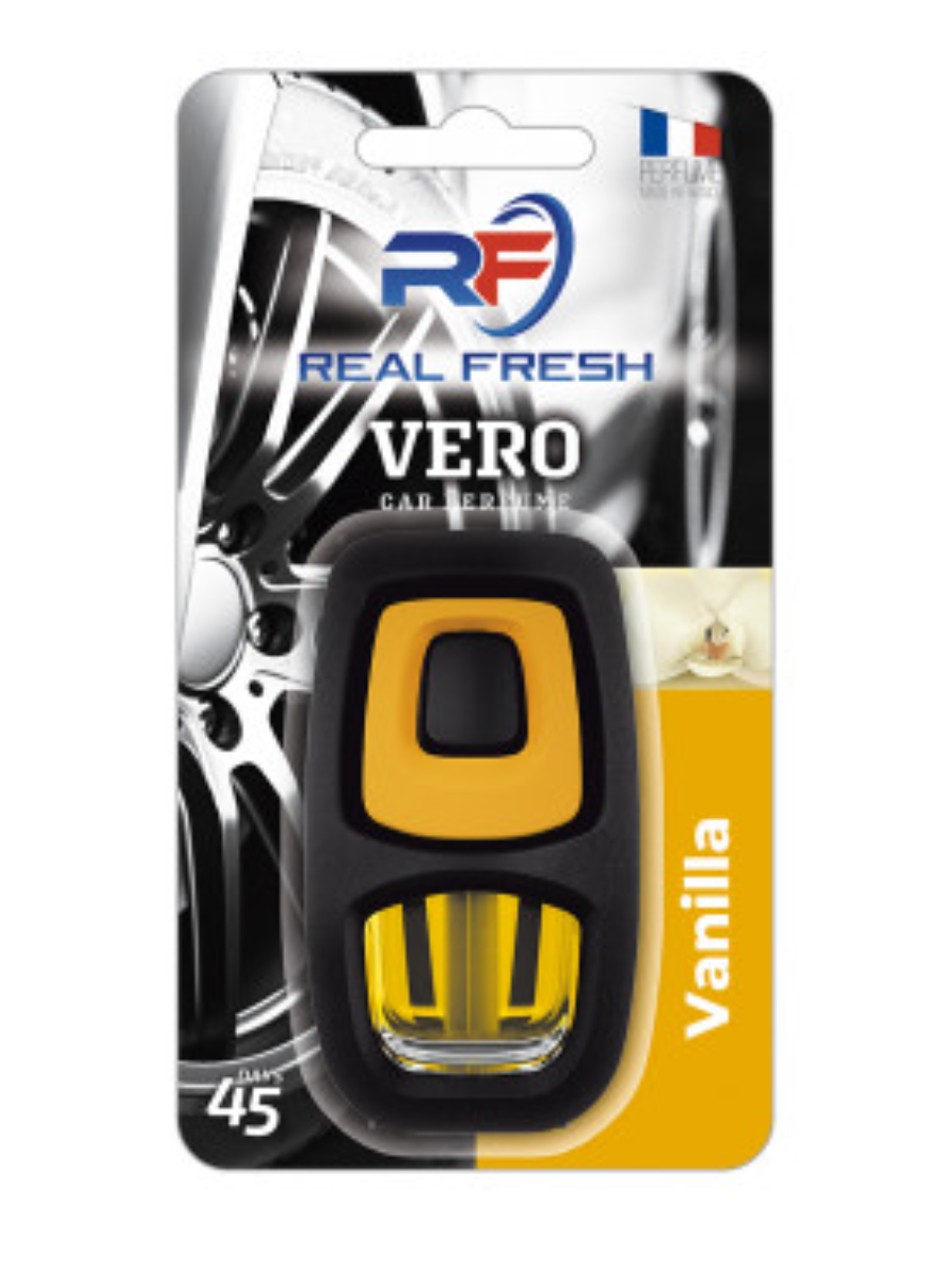 

Автомобильный ароматизатор Real Fresh VERO Vanilla (ваниль) 8 мл, Vanilla