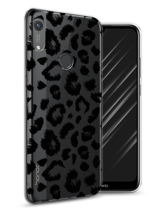 

Чехол Awog на Honor 8A (8A Pro/Prime) "Окрас леопарда фон", Черный, 68750-2