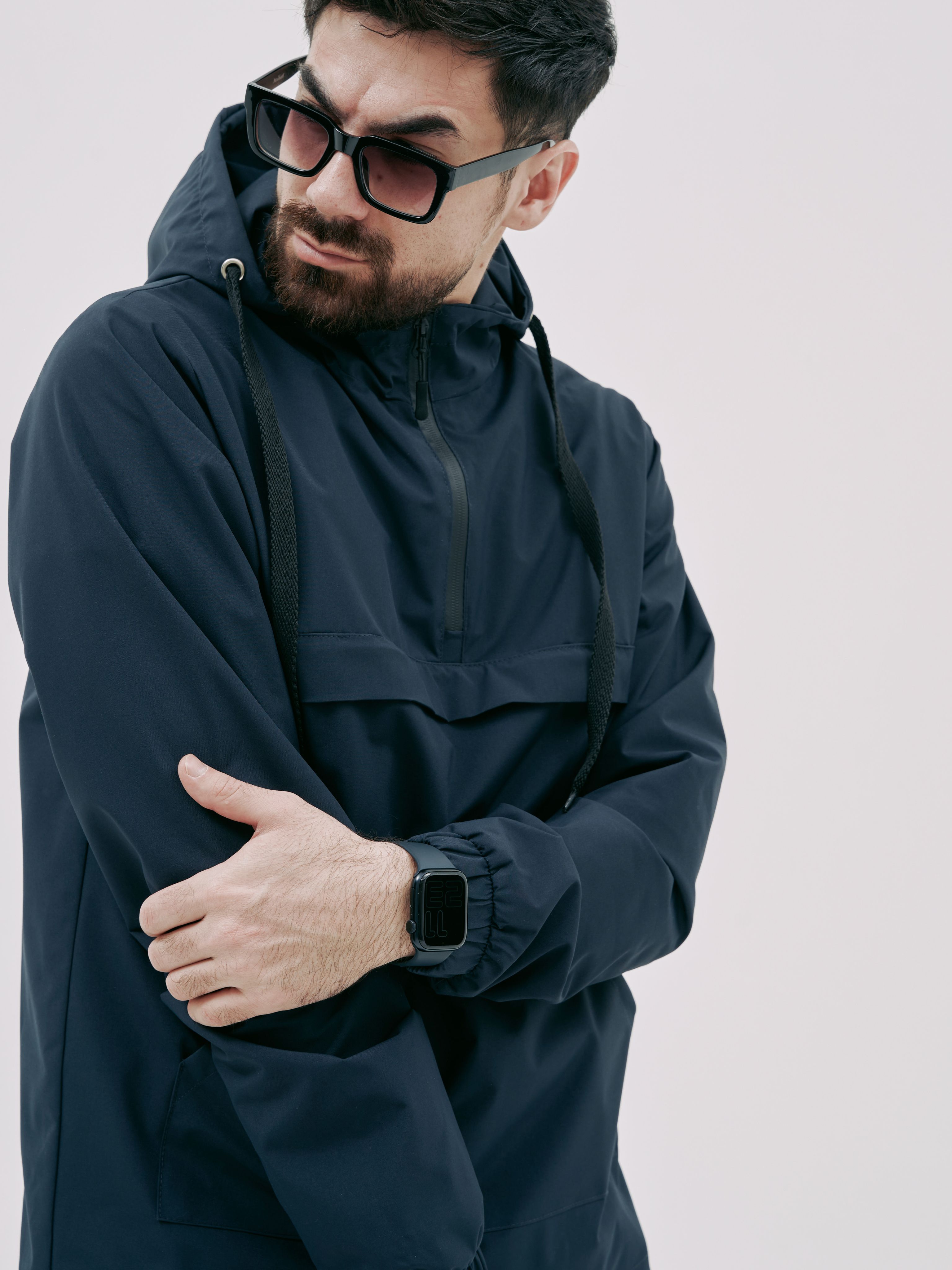 

Анорак мужской NoBrand Ан_1 синий 48 RU, Ан_1