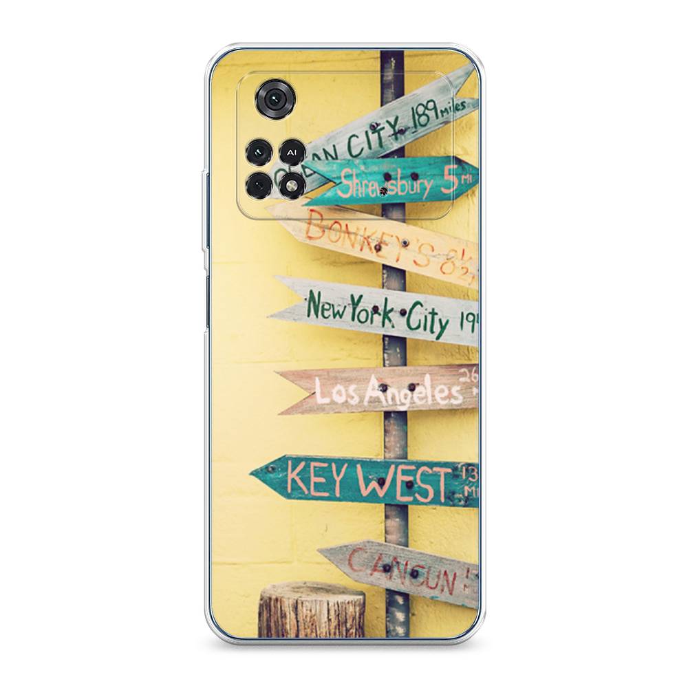 

Чехол Awog на Poco M4 Pro 4G "Нулевой километр", Разноцветный, 313050-4