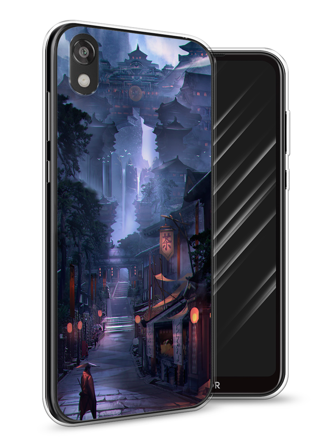 

Чехол Awog на Huawei Y5 2019 "Одинокий самурай", Синий;черный;коричневый, 69050-10