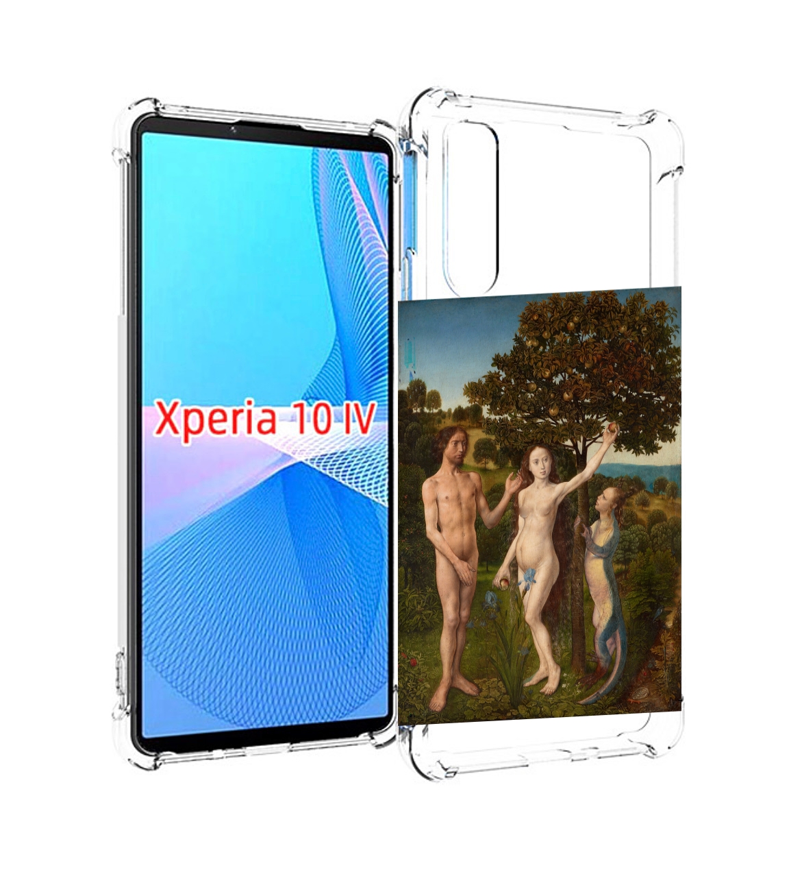 

Чехол MyPads грехопадение для Sony Xperia 10 IV (10-4), Прозрачный, Tocco