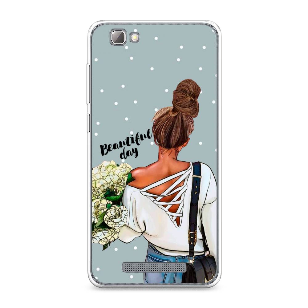 

Чехол Awog на ZTE Blade A610 / ЗТЕ Блэйд A610 "Beautiful day", Разноцветный, 130950-6