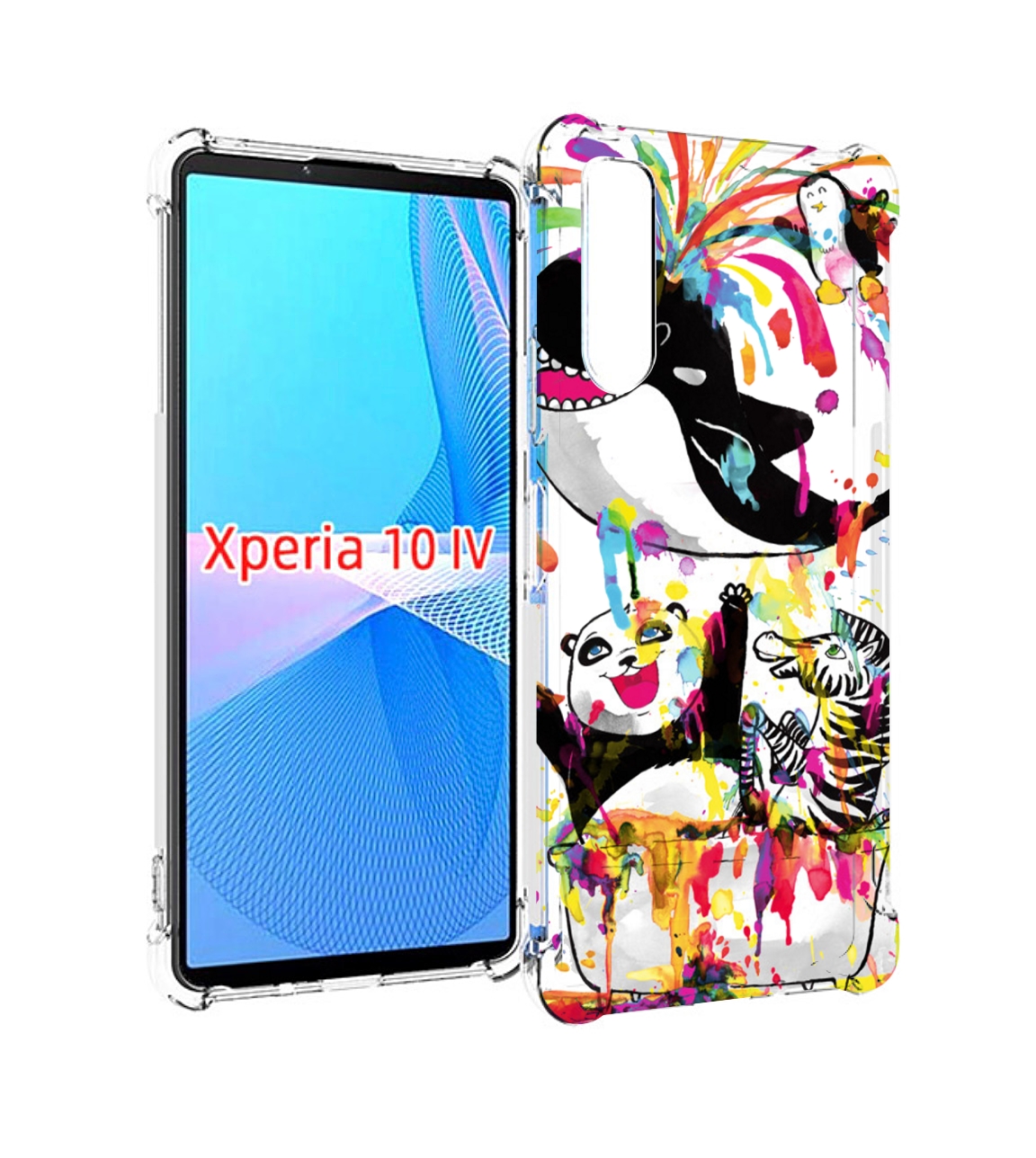 

Чехол MyPads Хиппи кит для Sony Xperia 10 IV (10-4), Прозрачный, Tocco