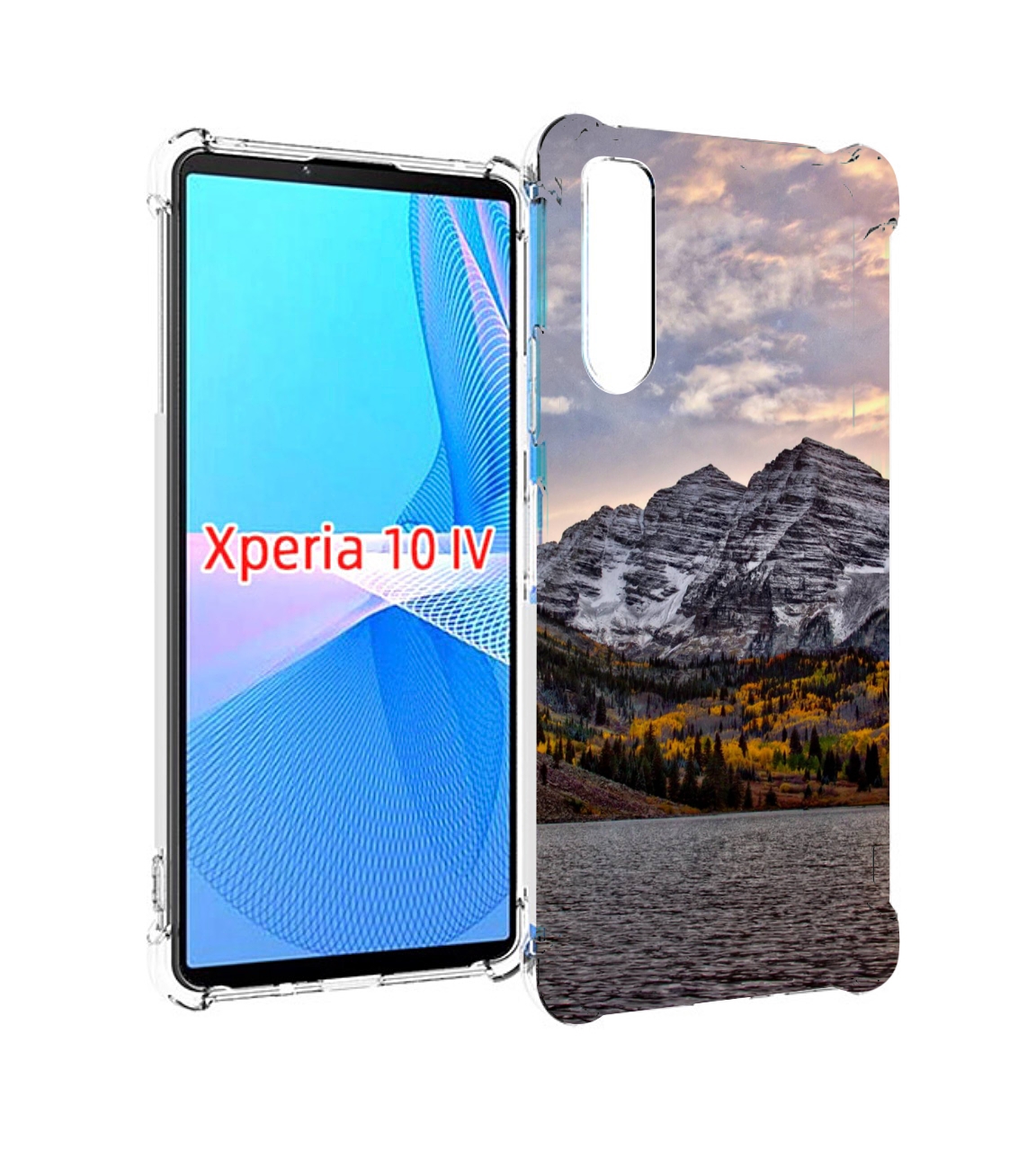 

Чехол MyPads горы-колорадо для Sony Xperia 10 IV (10-4), Прозрачный, Tocco
