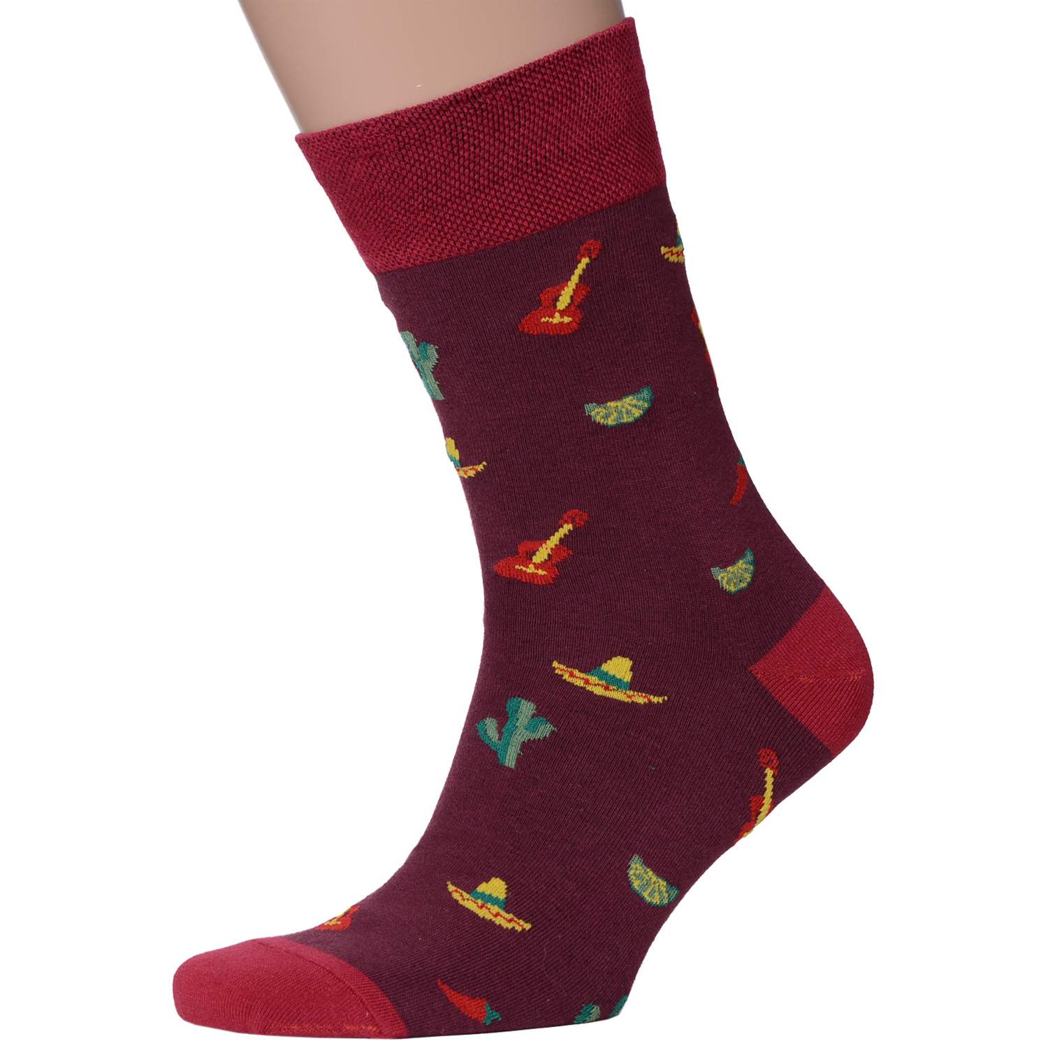 

Носки MoscowSocksClub nm-279 бордовые 25 (38-40), Бордовый, nm-279