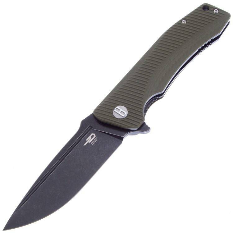 

Туристический нож Bestech Mako, зеленый, Mako