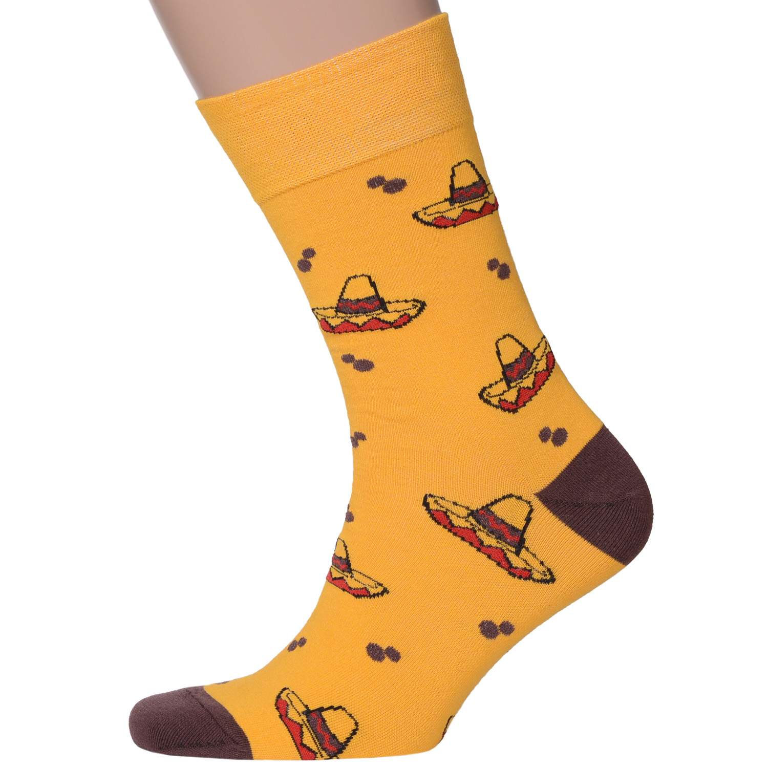 

Носки MoscowSocksClub nm-276 желтые 29, Желтый, nm-276