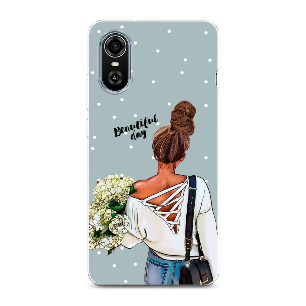 

Чехол Awog на ZTE Blade A31 Plus / ЗТЕ Блэйд A31 Plus "Beautiful day", Разноцветный, 135750-6