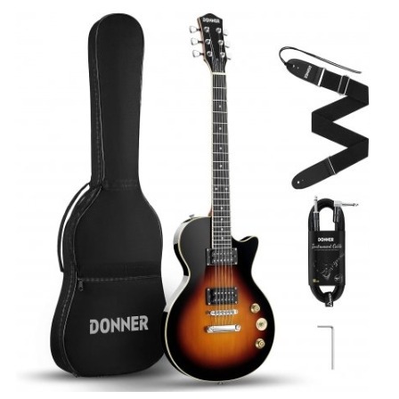 Электрогитара Donner LP-124 Sunburst