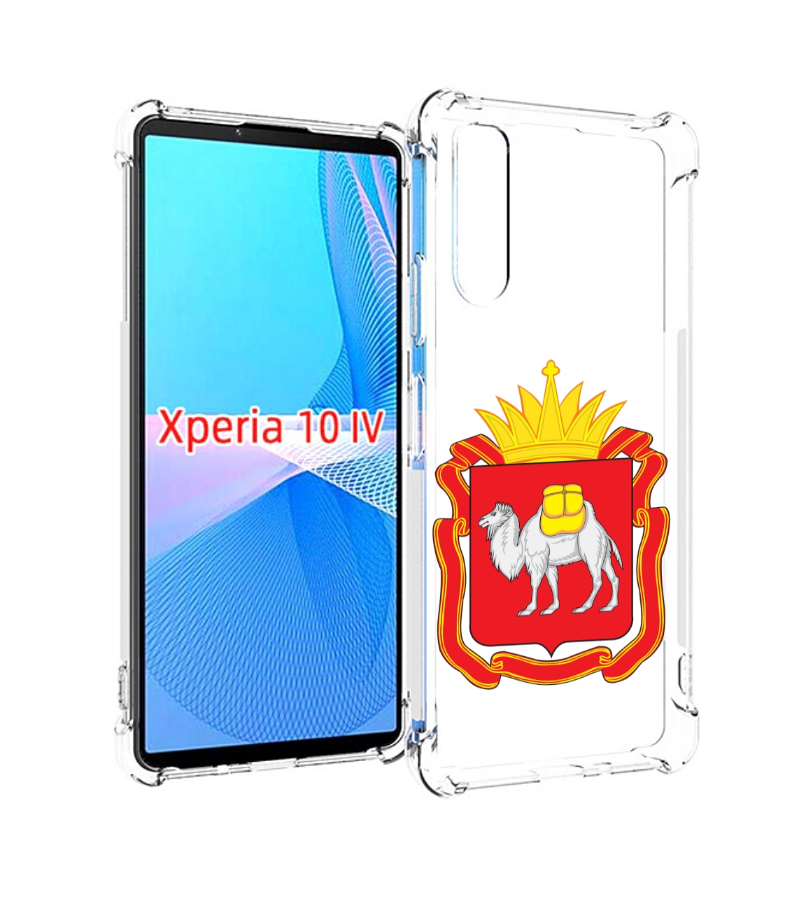 

Чехол MyPads герб-челябинская-область для Sony Xperia 10 IV (10-4), Прозрачный, Tocco