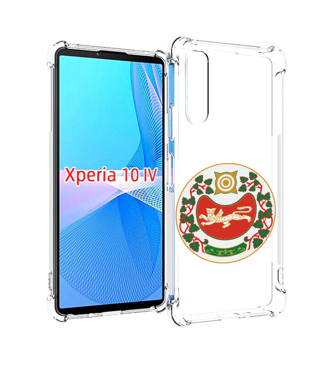 

Чехол MyPads герб-хакасия-абакан для Sony Xperia 10 IV (10-4), Прозрачный, Tocco