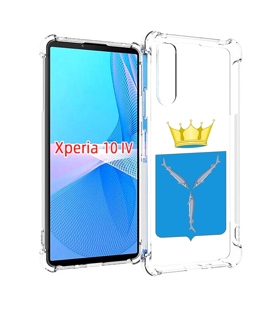 

Чехол MyPads герб-саратовская-область для Sony Xperia 10 IV (10-4), Прозрачный, Tocco