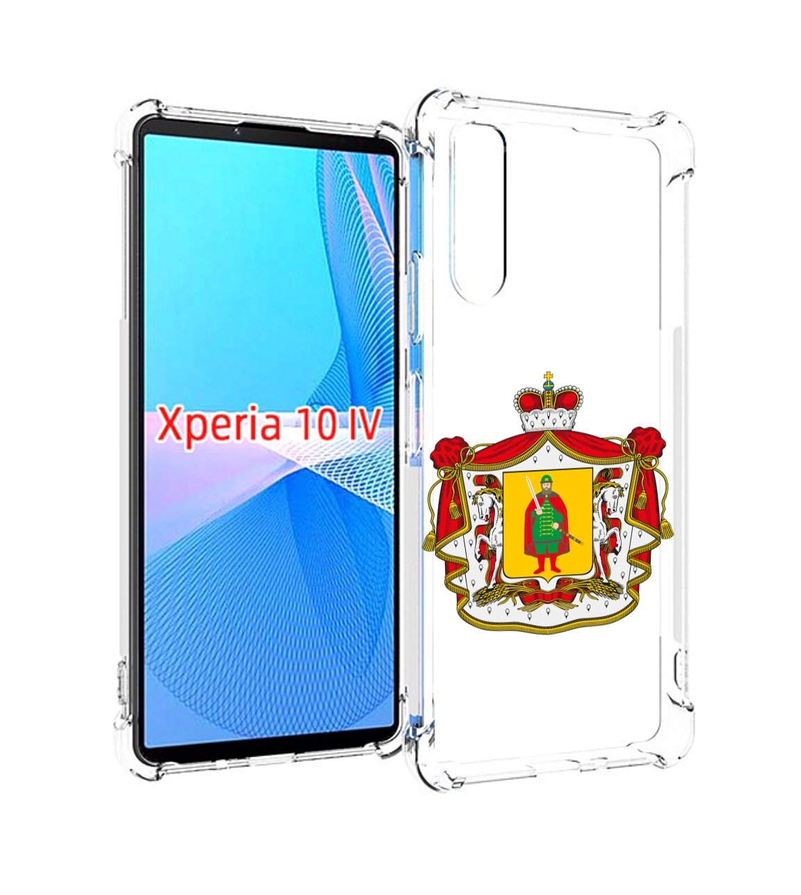 

Чехол MyPads герб-рязанская-область для Sony Xperia 10 IV (10-4), Прозрачный, Tocco