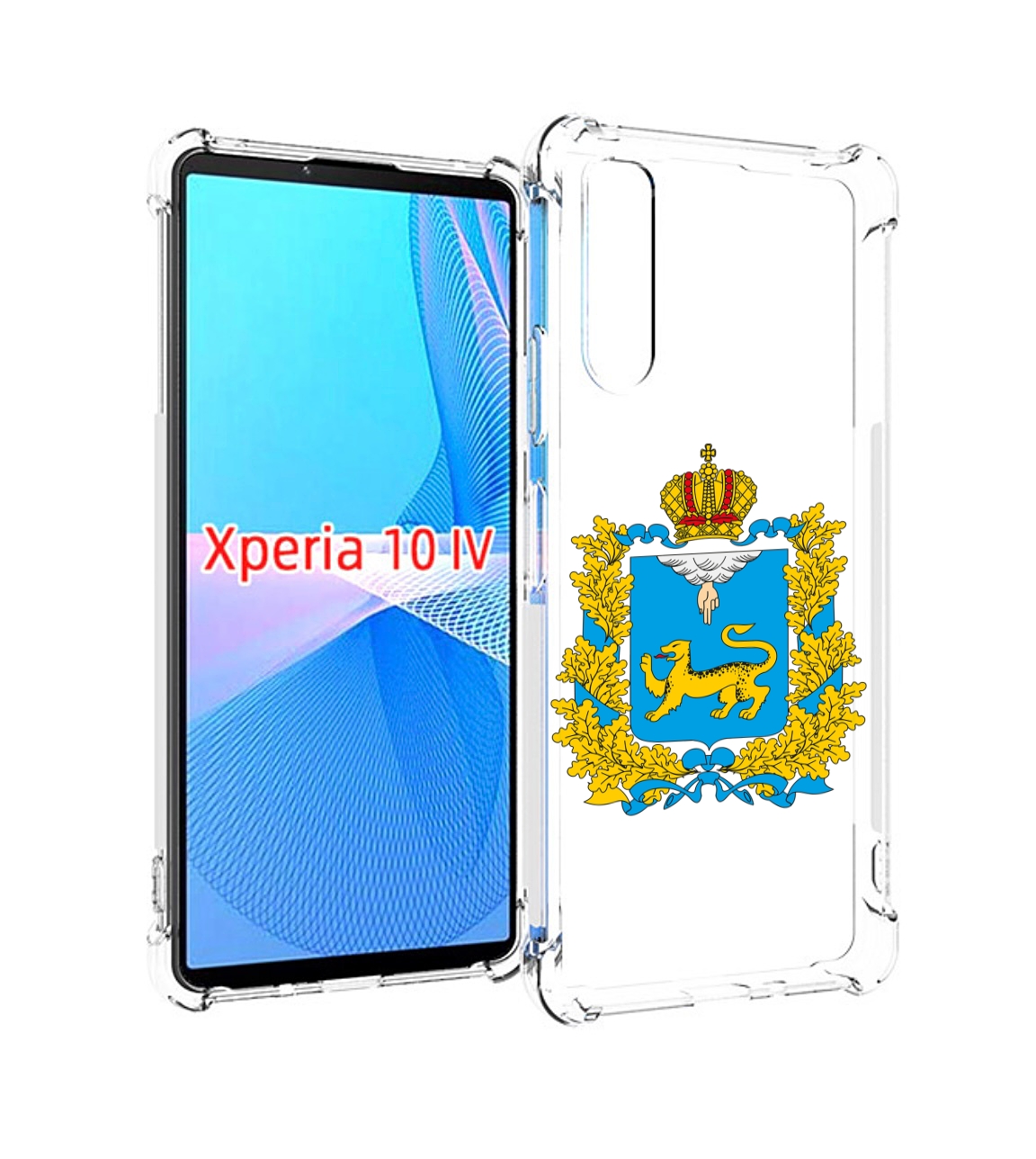 

Чехол MyPads герб-псковская-область для Sony Xperia 10 IV (10-4), Прозрачный, Tocco