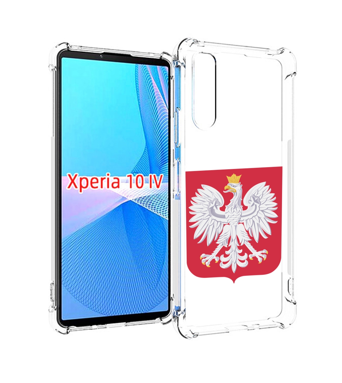 

Чехол MyPads герб-польши для Sony Xperia 10 IV (10-4), Прозрачный, Tocco