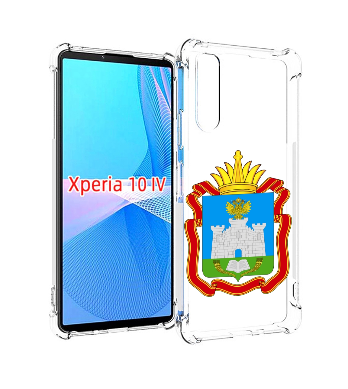 Чехол MyPads герб-орловская-область для Sony Xperia 10 IV (10-4)