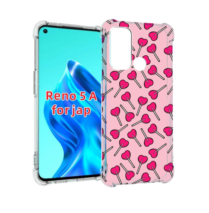 

Чехол MyPads много лединцов для Oppo Reno 5A, Прозрачный, Tocco