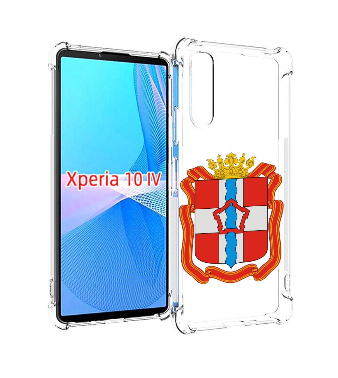 

Чехол MyPads герб-омскои-области для Sony Xperia 10 IV (10-4), Прозрачный, Tocco