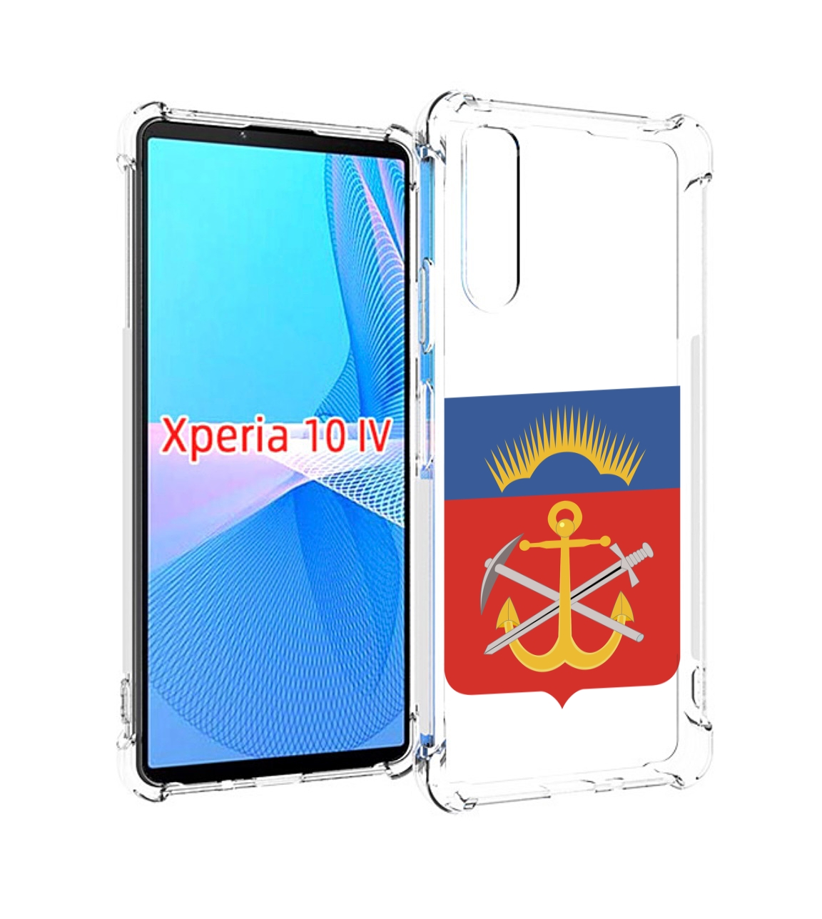 

Чехол MyPads герб-мурманская-область для Sony Xperia 10 IV (10-4), Прозрачный, Tocco