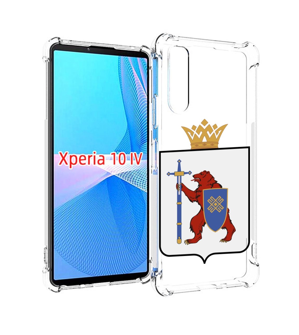 

Чехол MyPads герб-марии-эл-иошкар-ола для Sony Xperia 10 IV (10-4), Прозрачный, Tocco
