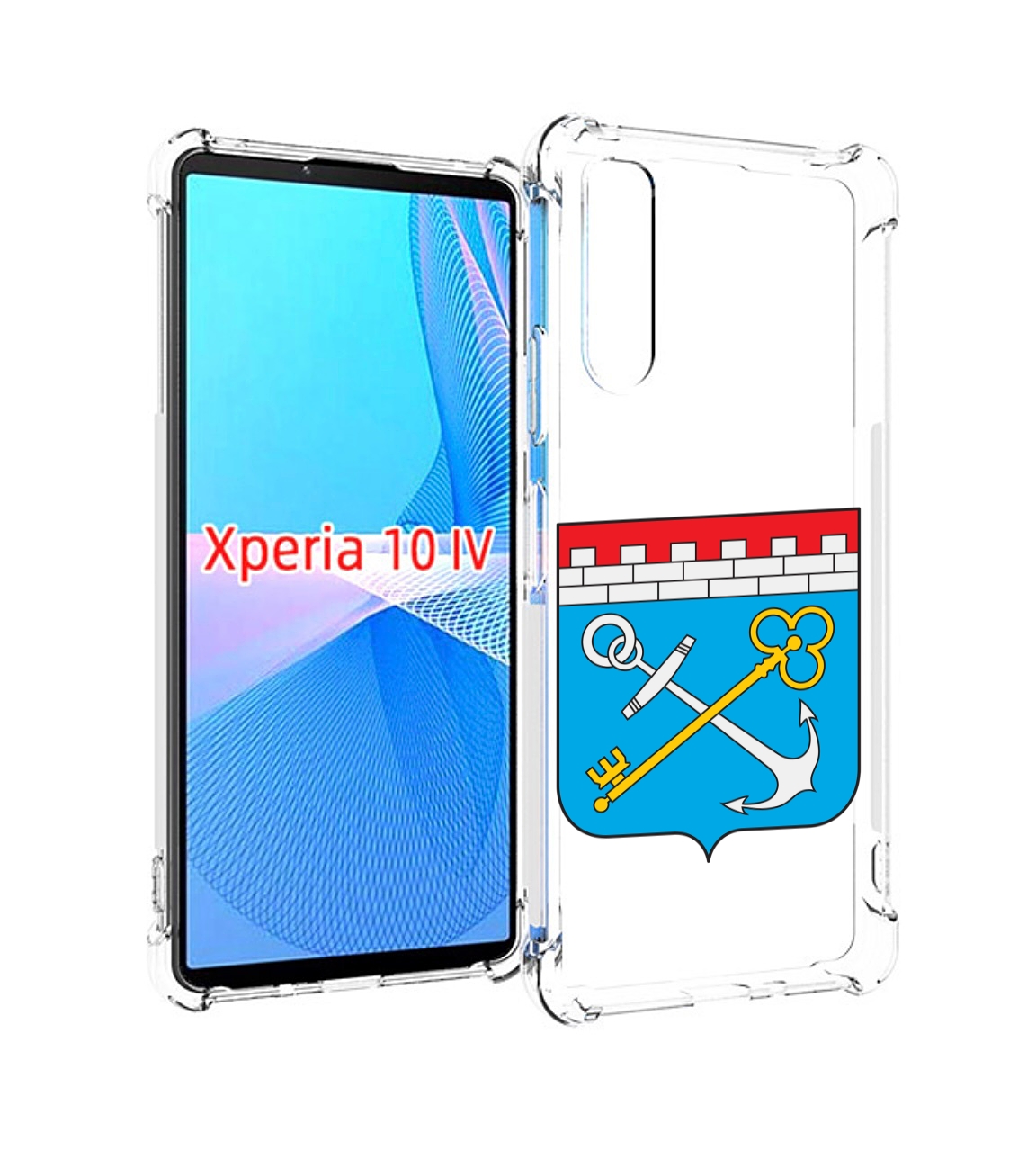 

Чехол MyPads герб-ленинградская-область-питер для Sony Xperia 10 IV (10-4), Прозрачный, Tocco