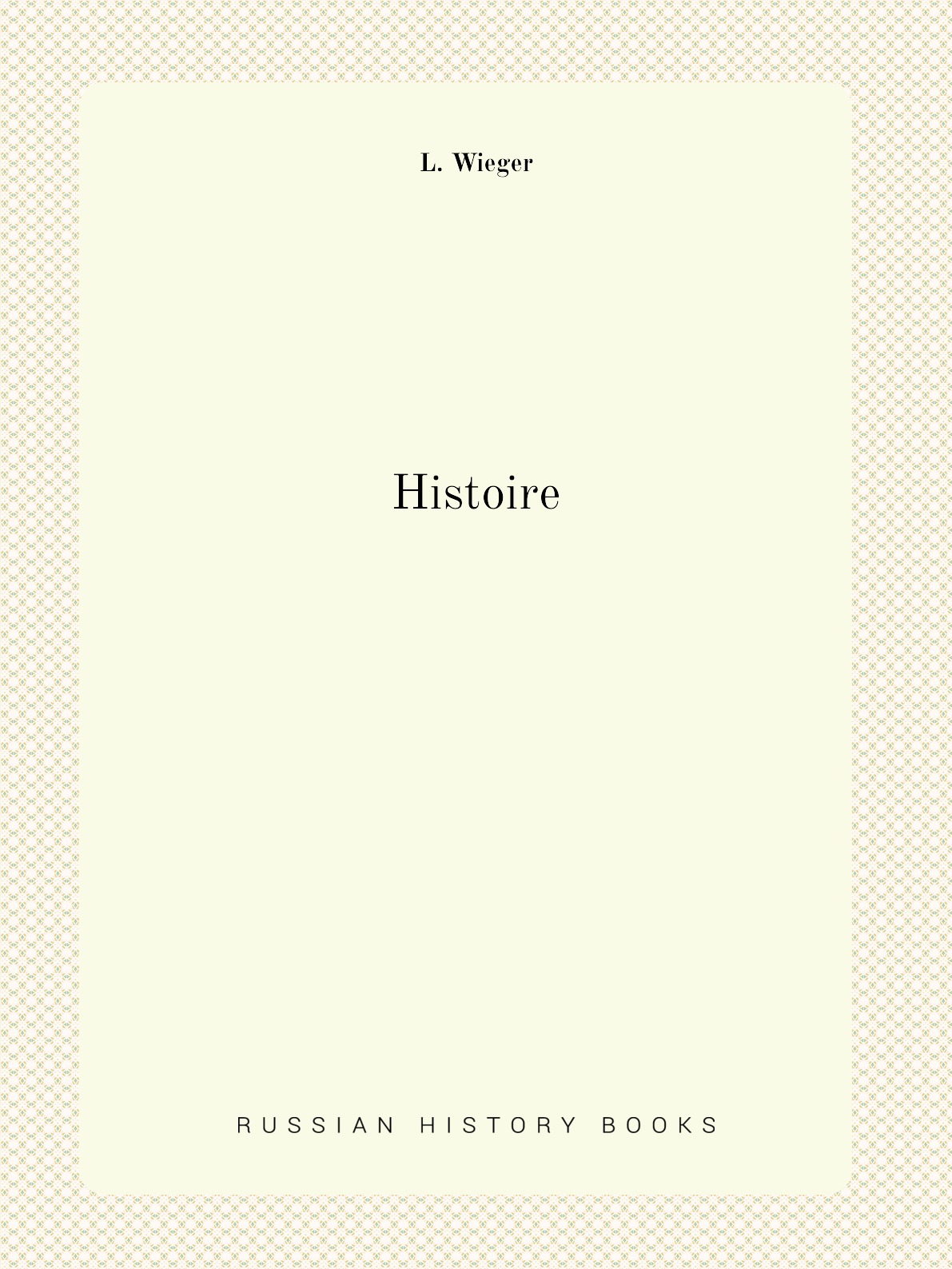 

Histoire