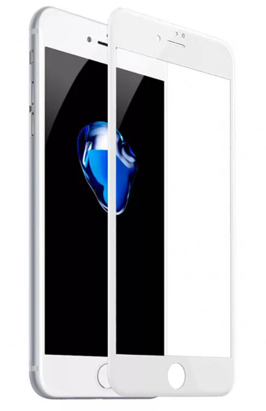 

Защитное стекло на iPhone 7/8/SE (2020), 5D , белое, X-CASE