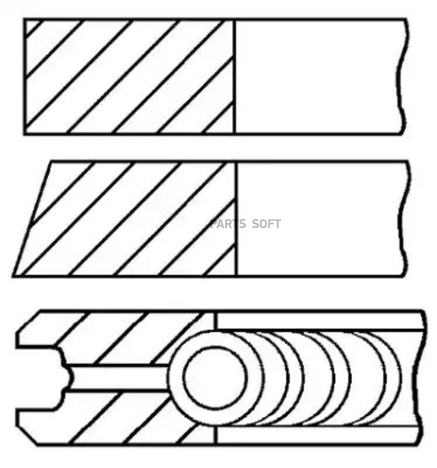 Кольца Пор GOETZE 0878350000 100054721462