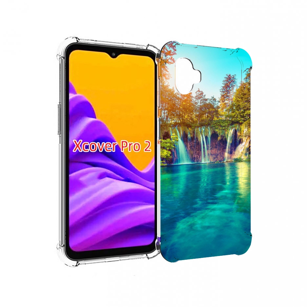 

Чехол MyPads Водапад-2 для Samsung Galaxy Xcover Pro 2, Прозрачный, Tocco