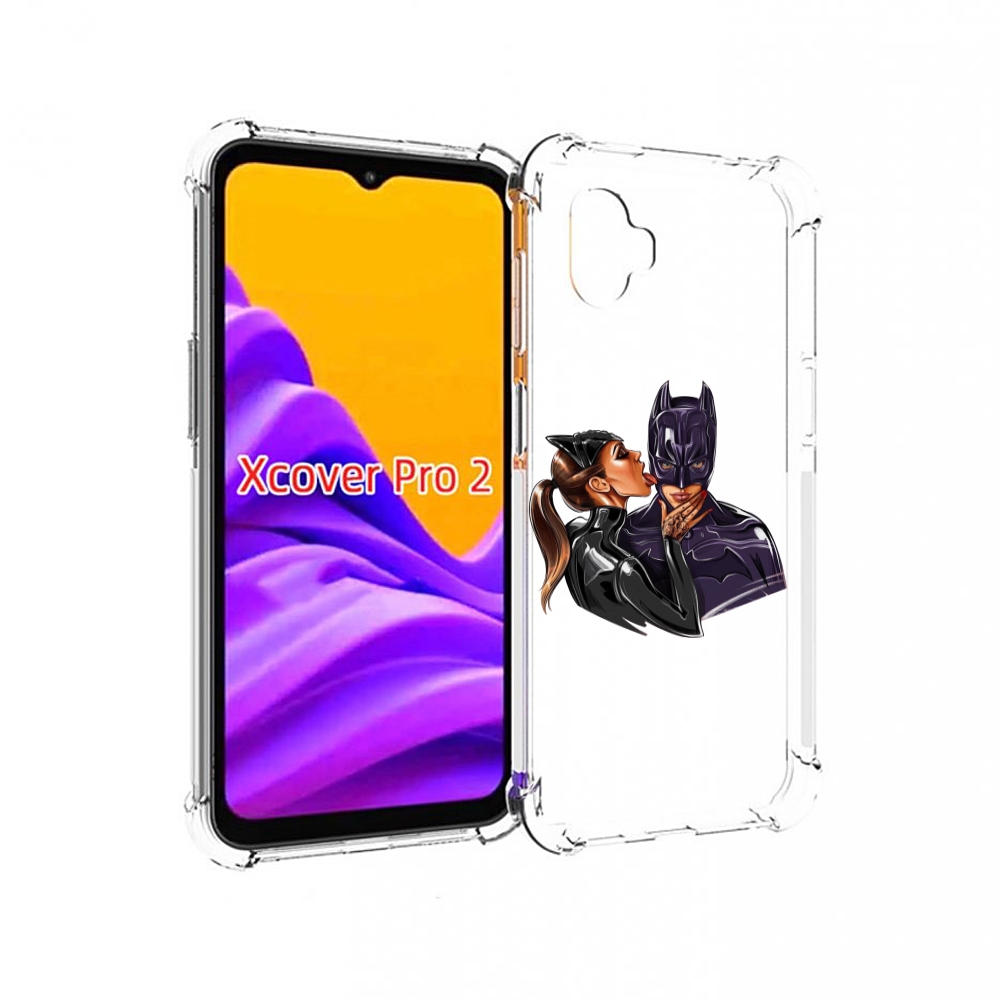 

Чехол MyPads Бэтман для Samsung Galaxy Xcover Pro 2, Прозрачный, Tocco
