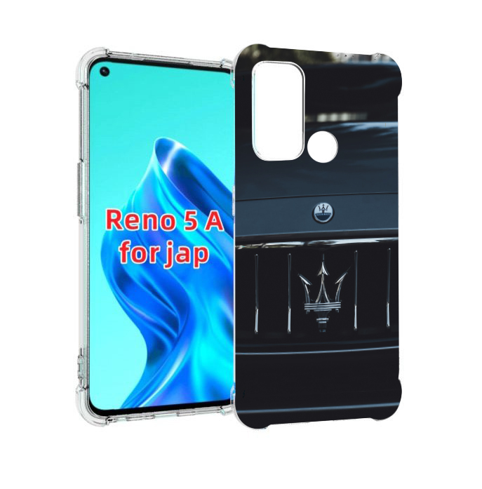 

Чехол MyPads мазерати maserati 2 для Oppo Reno 5A, Прозрачный, Tocco