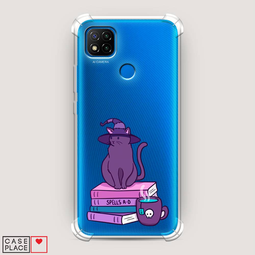 фото Противоударный силиконовый чехол "magic cat" на xiaomi redmi 9c awog