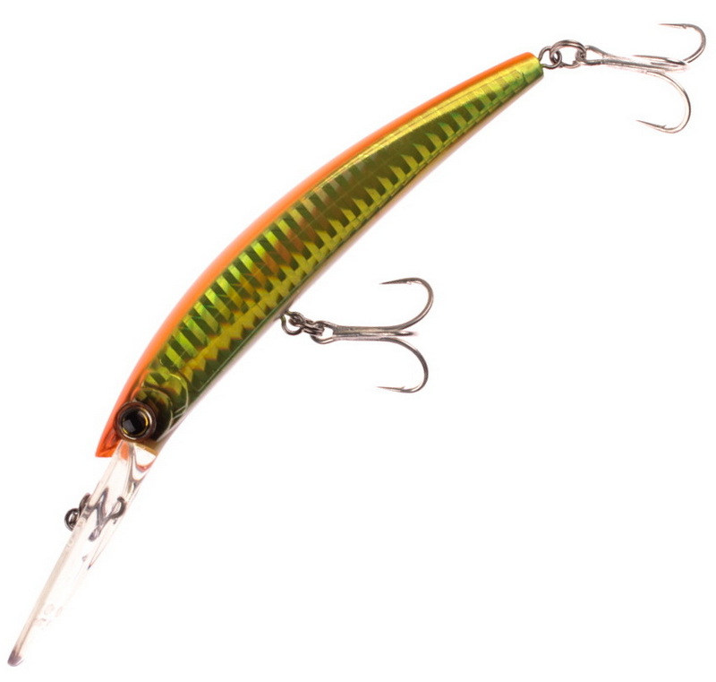

Воблер R1135 HOBG Yo Zuri CRYSTAL MINNOW DEEP DIVER 110F, Оранжевый;зеленый, Crystal Minnow Deep Diver