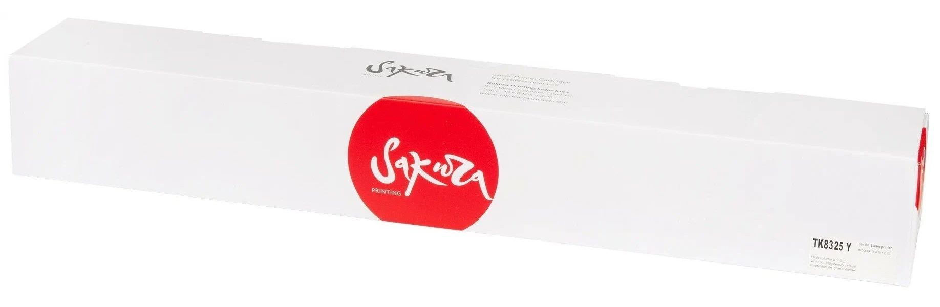 

Тонер-картридж для лазерного принтера SAKURA (SATK8325Y) желтый, совместимый