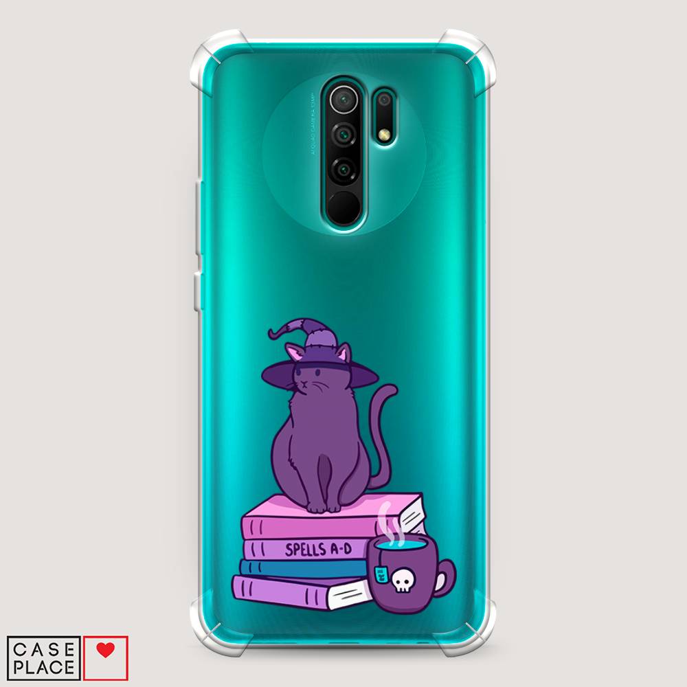 фото Противоударный силиконовый чехол "magic cat" на xiaomi redmi 9 awog