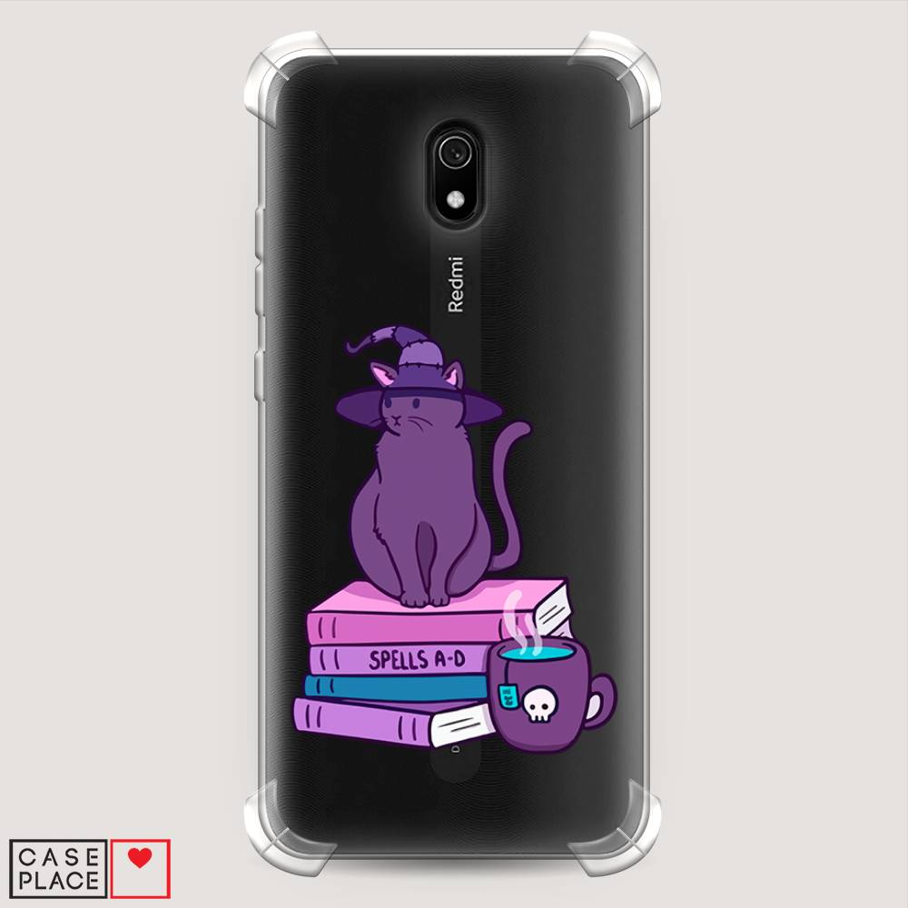 фото Противоударный силиконовый чехол "magic cat" на xiaomi redmi 8a awog