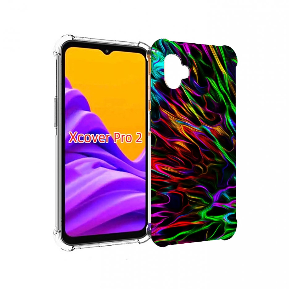 

Чехол MyPads Бензин для Samsung Galaxy Xcover Pro 2, Прозрачный, Tocco