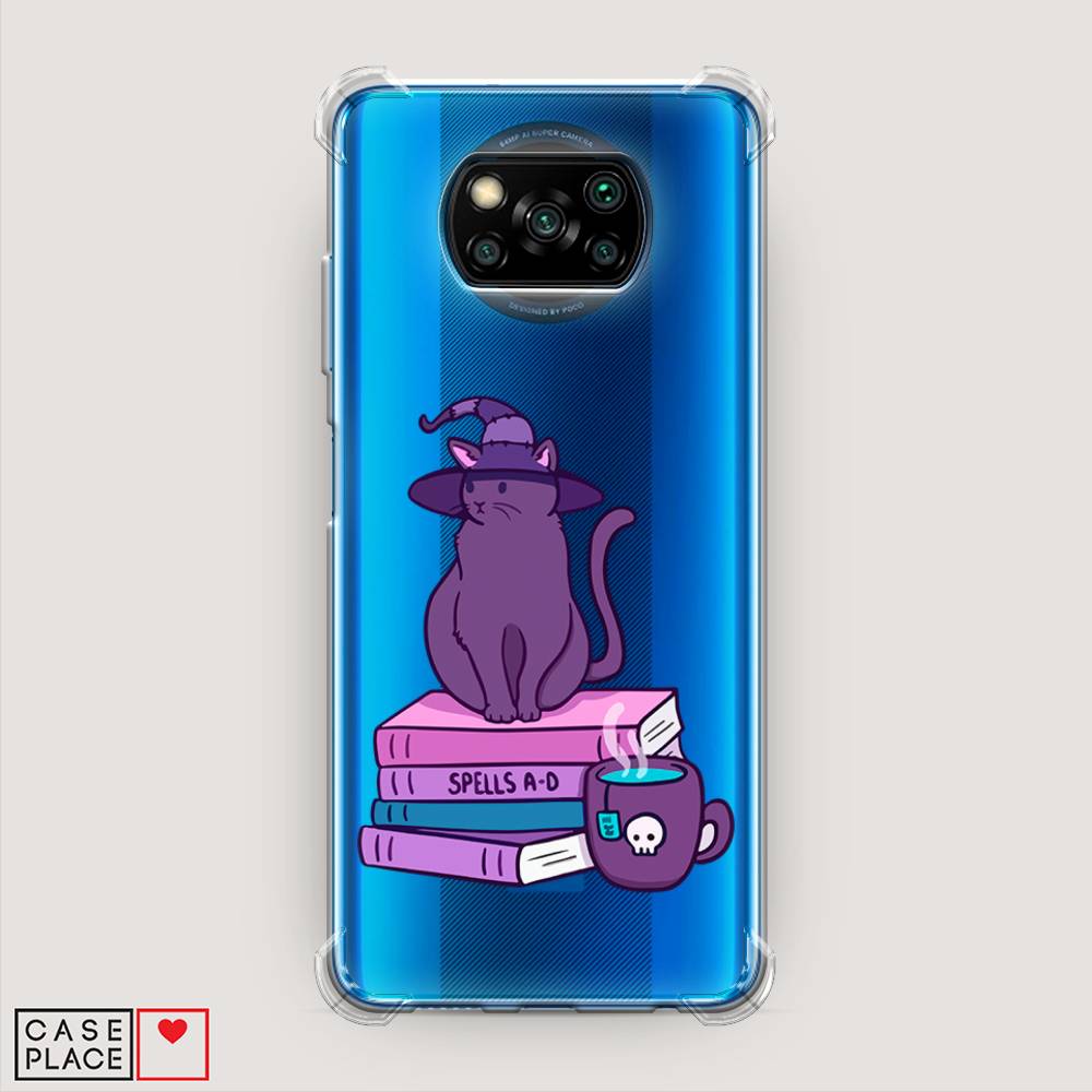 фото Противоударный силиконовый чехол "magic cat" на xiaomi poco x3 nfc awog