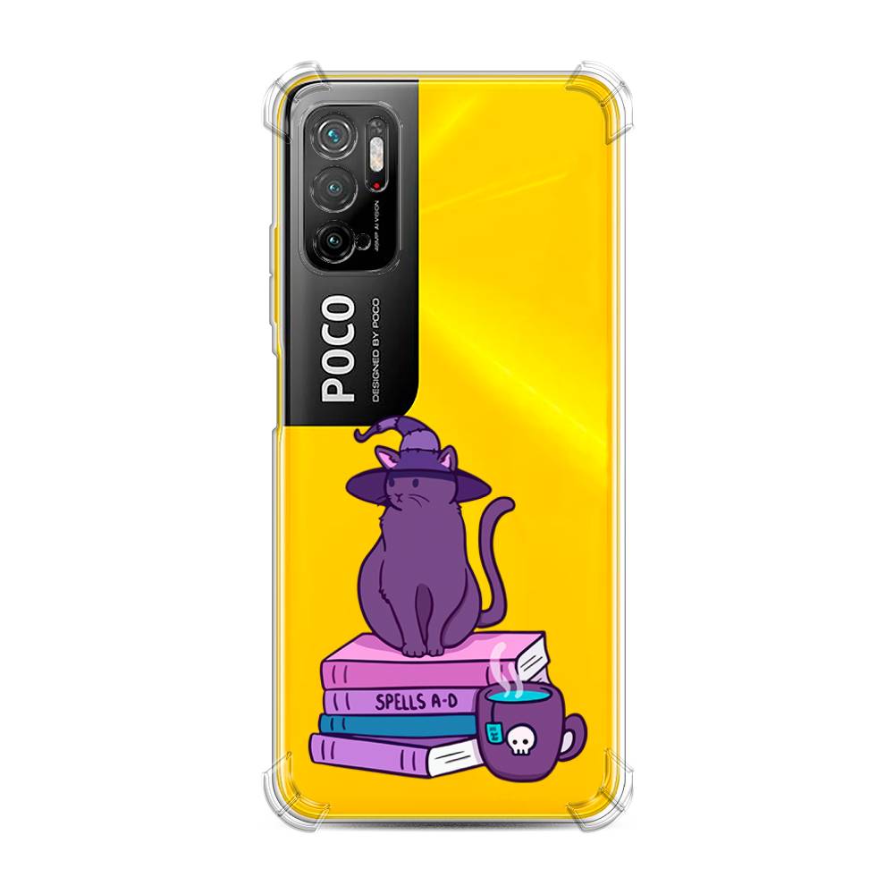 

Чехол Awog на Poco M3 Pro "Magic Cat", Разноцветный, 311051-1