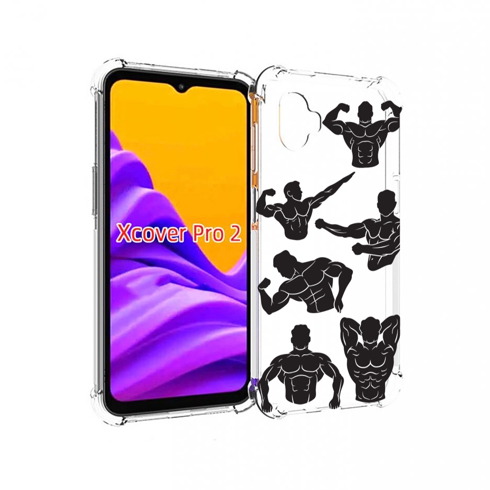 

Чехол MyPads Атлет мужской для Samsung Galaxy Xcover Pro 2, Прозрачный, Tocco