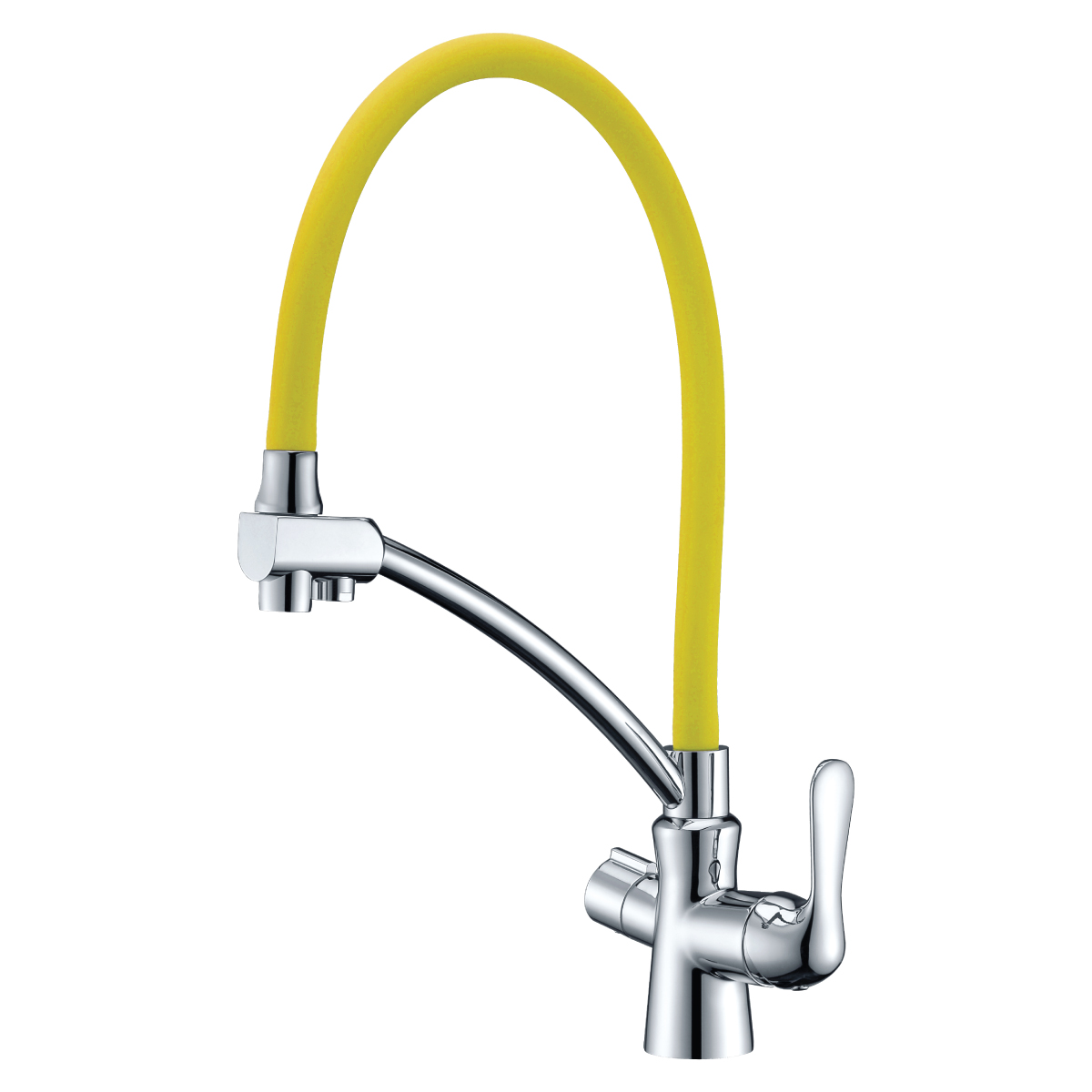 

Смеситель для кухонной мойки LEMARK LM3070C-Yellow, Желтый, LM3070C