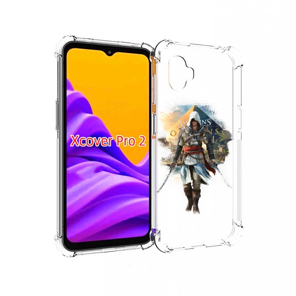 

Чехол MyPads Ассасин для Samsung Galaxy Xcover Pro 2, Прозрачный, Tocco