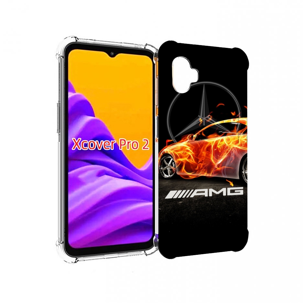 

Чехол MyPads АМГ мужской для Samsung Galaxy Xcover Pro 2, Прозрачный, Tocco