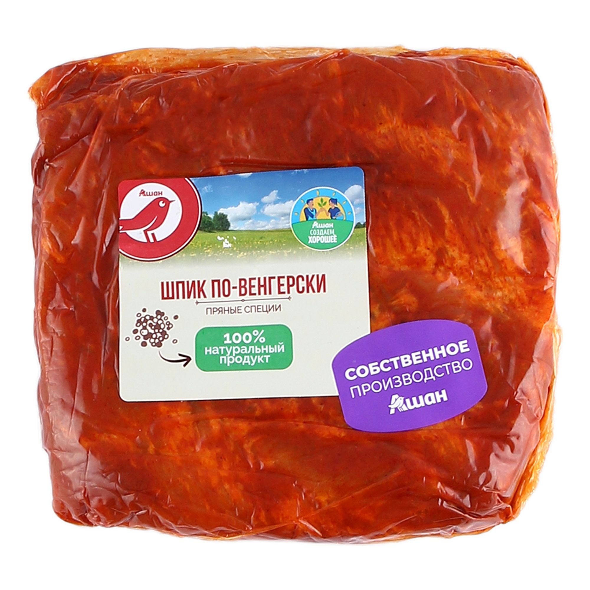 Шпик АШАН Красная птица по-венгерски 399₽