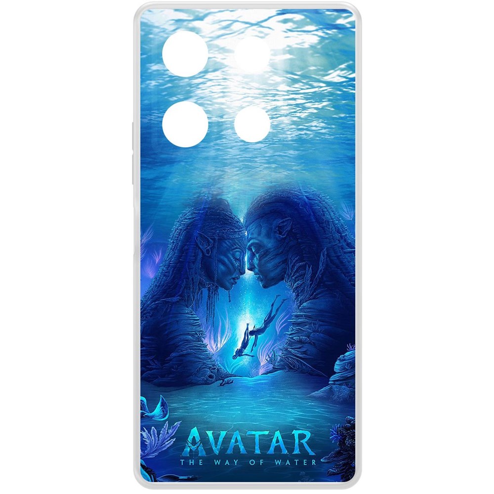 

Чехол-накладка Krutoff Clear Case Аватар - Рифы для INFINIX Note 30 Pro, Прозрачный