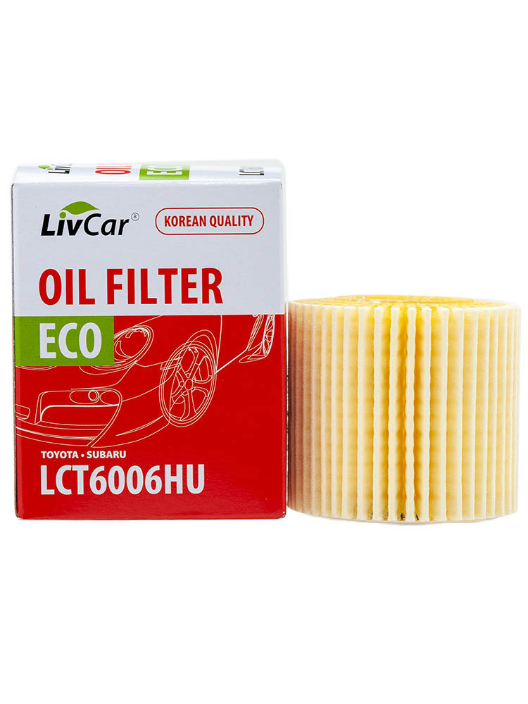 

Фильтр масляный LivCar OIL FILTER LCT6006HU / (O-119/O-117) TOYOTA