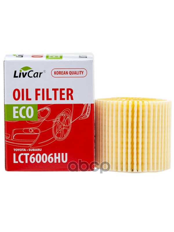 фото Фильтр масляный livcar lct6006hu oil filter lct6006hu / (o-119/o-117) livcar арт. lct6006