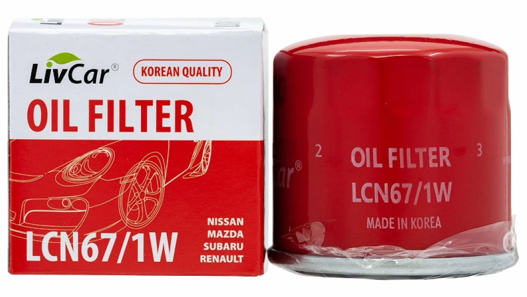 фото Фильтр масляный livcar lcn671w oil filter lcn67/1w / (c-901/c-224/c-808) livcar арт. lcn6